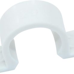 Alternative view of 1/2 Inch PVC Pipe Clamps, 100 Piece 2-Hole Strap Set