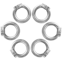 M10 304 Stainless Steel Lifting Eye Nut, Pack of 6