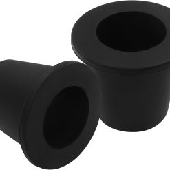 Alternative view of 2 Pack Umbrella Hole Plug Holder, Clear Cone Wedge Stabilizer Sleeve Umbrella Adapter, 1.5in 38mm Versatile Patio Table Accessories for Outdoor Beach Picnic/Yard Patio Users(Black)