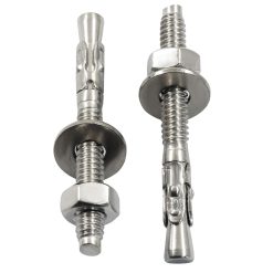 Concrete anchor 1/4" x 2-1/4" stainless steel, pack of 10