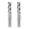 Square End Mill 1/2" Cutting Dia 4 Flute High Speed Steel