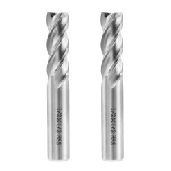 Square End Mill 1/2" Cutting Dia 4 Flute High Speed Steel