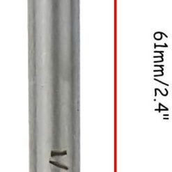Alternative view of End Mill Cutter 1/16" Cutting Dia 1/4" Shank 4 Flutes 5pcs