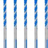Masonry drill bit set 15/64" for tile and ceramic