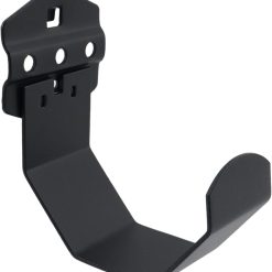 Heavy Duty Pegboard Hooks 3/8" Square Hole Black