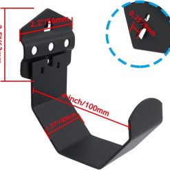 Alternative view of Heavy Duty Pegboard Hooks 3/8" Square Hole Black