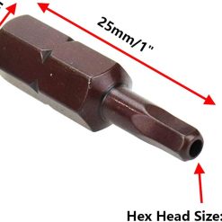 Alternative view of Hex Tamper Resistant Bit Set 3mm 24pcs