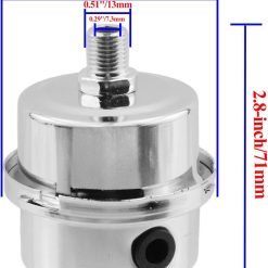 Alternative view of Air Compressor Filter 1/4" Thread with Sound Muffler 2pcs