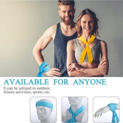 Alternative view of Cooling Neck Scarf Wrap 39 inches - Pack of 12