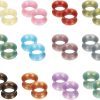 Silicone ear gauges, 0g 8mm double flared tunnels