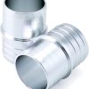 Hose Barb Fitting 1-1/2" Aluminum Alloy Splice Coupler 2 Pack