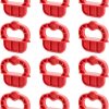 Deck board spacer rings, 12 pack, 1/4" gap