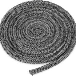 Wood Stove Gasket Rope 1/4" x 84" Graphite Fiberglass