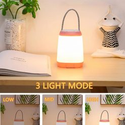 Alternative view of USB rechargeable night light for kids, 3 light modes
