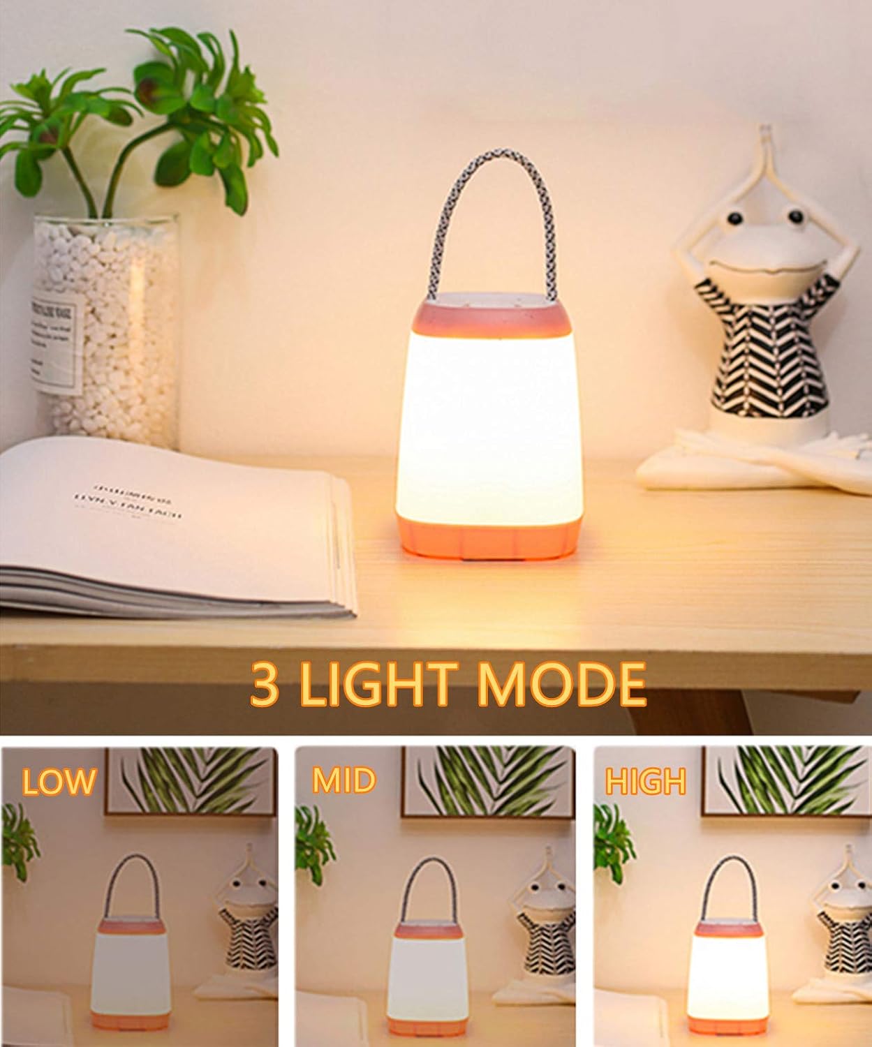 USB rechargeable night light for kids, 3 light modes 2 USB rechargeable night light for kids, 3 light modes - Image 2