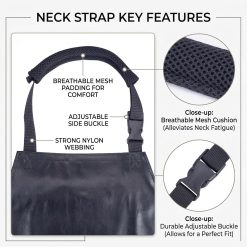 Alternative view of Heavy duty vinyl waterproof apron for adults