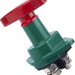 Battery Disconnect Switch 12V - 48V, HD High Current Master Battery Disconnect Power Cut Off Switch for Car, Vehicle, RV and Boat (300A, On/Off)
