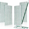 4 Pack Microfiber Mop Pads Refills Compatible with Libman Wet &Dry Dust Mops, Reusable Washable Replacement Mop Heads for Floor Cleaning, Easy to Install and Remove Flat Mop, 18Inch