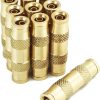 1/4" Push To Connect Fittings 10 Pack Quick Connect
