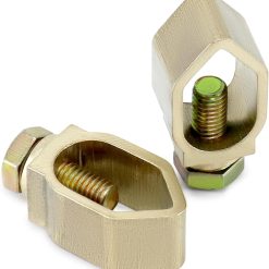 Alternative view of Direct Burial Ground Rod Clamp 5/8" Copper 10 Pack