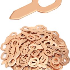Dent puller rings, 100 pieces, copper spot welding washer