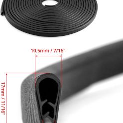 Alternative view of EPDM Edge Trim Seal Strip 40 Feet Car Door Protector