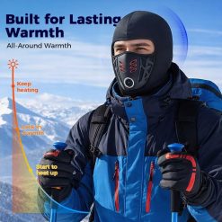 Alternative view of Winter Windproof Thermal Fleece Face Mask