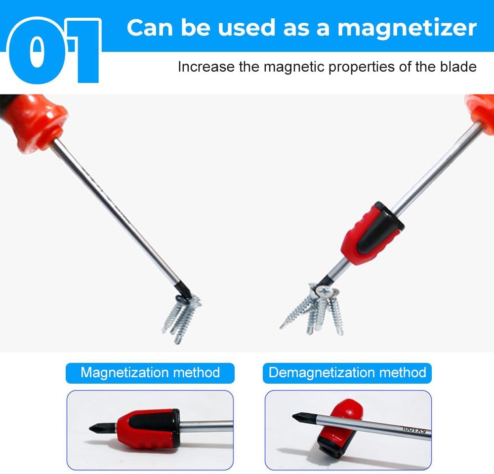 Screwdriver Magnetic Ring, Red 2 Screwdriver Magnetic Ring, Red - Image 2