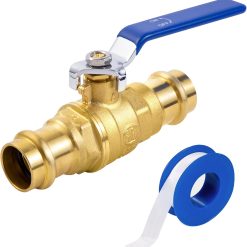 3/4" Lead-Free Press Ball Valve with EPDM O-ring