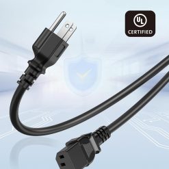 Power Cord 2-Pack 16 AWG 10ft NEMA 5-15P to IEC C13 9 V1258 DP02 C 2964 202604072055 02