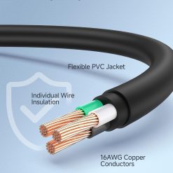Power Cord 2-Pack 16 AWG 10ft NEMA 5-15P to IEC C13 11 V1258 DP02 C 2964 202604072055 04