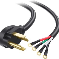 4 Prong Dryer Cord 10ft 30A 250V NEMA 14-30P