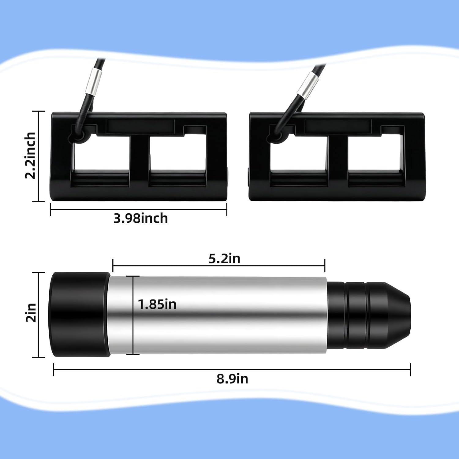 Outboard motor support with hydraulic steering lock 2 Outboard motor support with hydraulic steering lock - Image 2