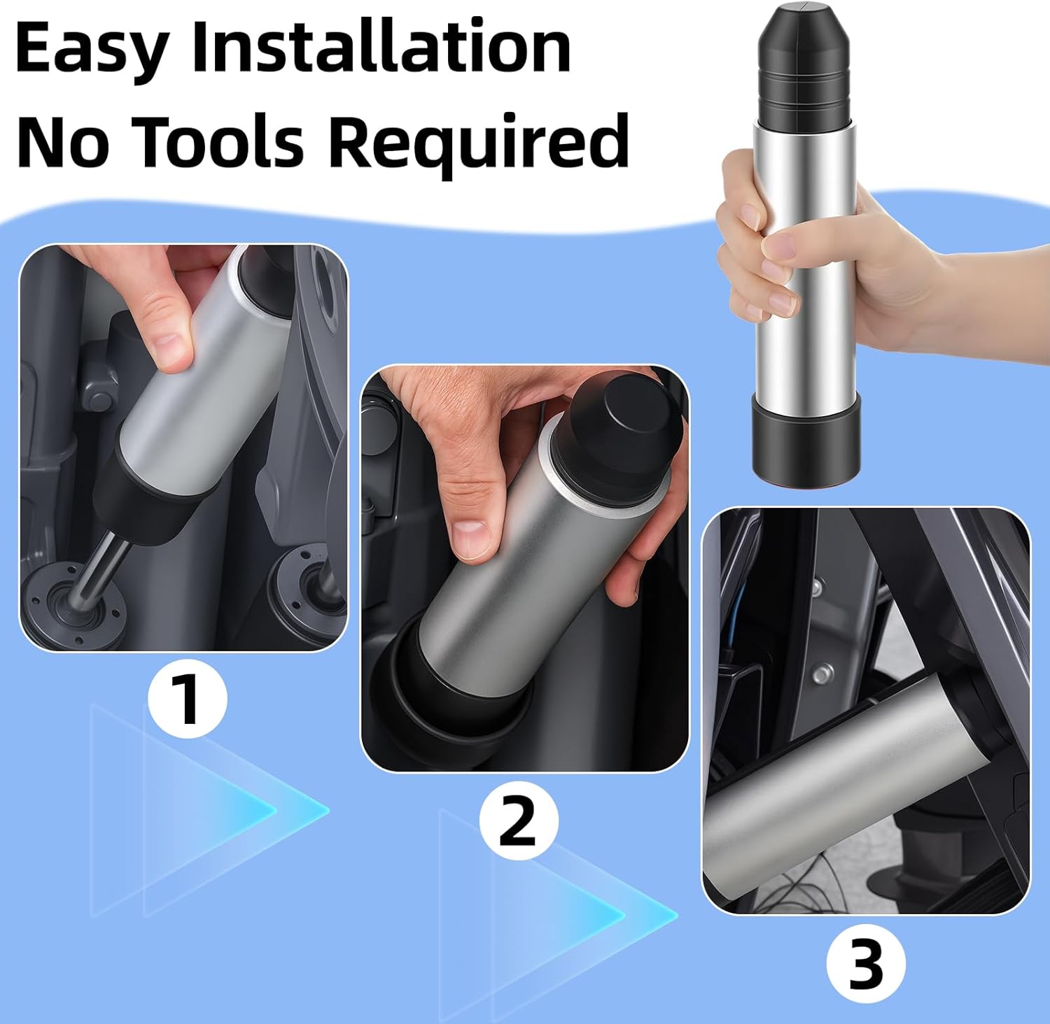 Outboard motor support with hydraulic steering lock 4 Outboard motor support with hydraulic steering lock - Image 4