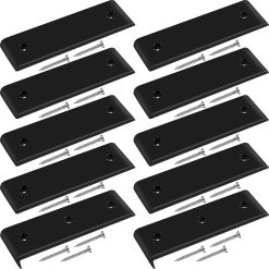 Boat trailer bunk slide pads and enders kit, 10 pieces