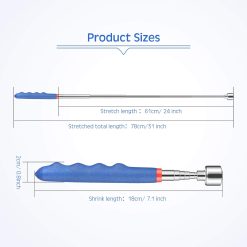 Alternative view of Telescoping Magnetic Pickup Tool 20 Lbs, 4 Pack