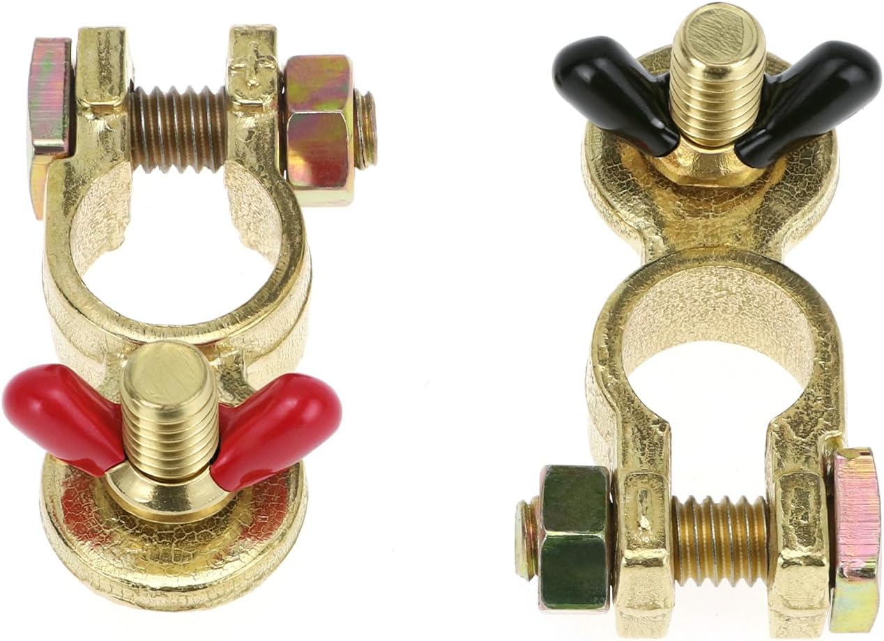 Brass Marine Battery Terminal Connectors, 8 Pairs 2 Brass Marine Battery Terminal Connectors, 8 Pairs - Image 2