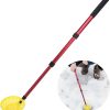 Adjustable Ice Fishing Skimmer Scoop-Winter Ice Fishing Scooper with Long Handle-Ice Fishing Gear for Scooping out Ice While Fishing