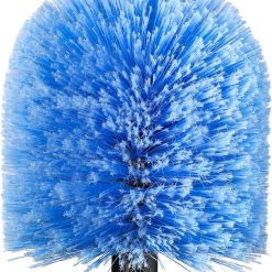 Twist-On Cobweb Duster Head Brush, Fits Standard 3/4 inch Threaded Poles, Attachment Spider Web Duster Brush for Outdoor & Indoor Cleaning