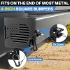 RV Bumper End Cap 4" Aluminium Square with Latch