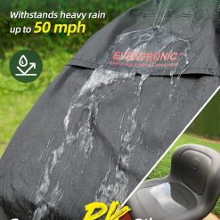 Riding Lawn Mower Cover, 54" Lawnmower Covers For Outdoor, 420D Polyester Oxford Lawn Mower Cover Waterproof Heavy Duty, Riding Lawn Tractor Cover 10 V1258 DP02 C 870 202603280045 03