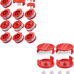 13 Pack CMZST0653 Weed Eater String and 4 Pack CMZST120SC String Trimmer Spool Compatible with Craftsman Weed Wacker
