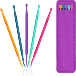 Drawstring Threader Tool Set, 5 Pieces with Storage Bag