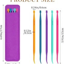 Alternative view of Drawstring Threader Tool Set, 5 Pieces with Storage Bag