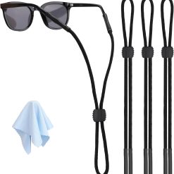3-Pack Glasses Strap Adjustable Eyeglass Holder