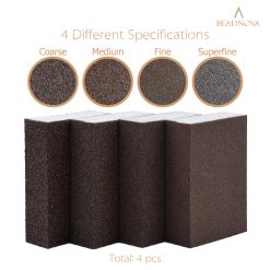 Alternative view of Sanding Sponge Block Assorted 4-Piece Set