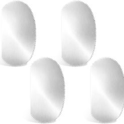 Stainless Steel Clay Scraper Set, 4 Piece