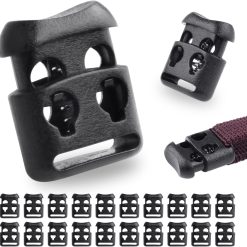 Plastic Cord Locks Spring Toggle 20 Pack