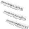Bifold Door Slide Guide Rail 3 Piece White PET