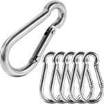M6 Stainless Steel Carabiners for Camping and Hiking